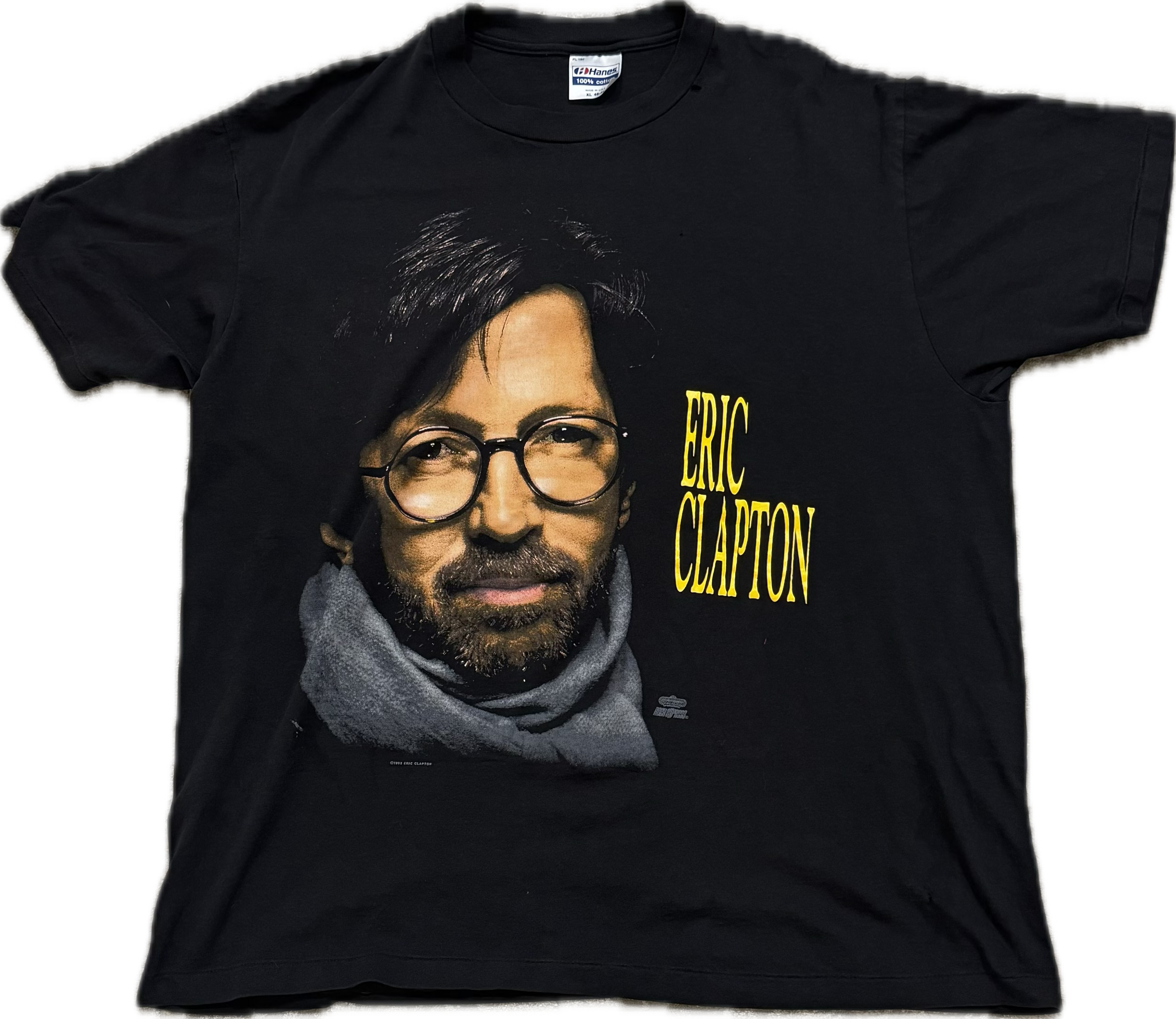 Vintage 1992 Eric Clapton Tour Tee