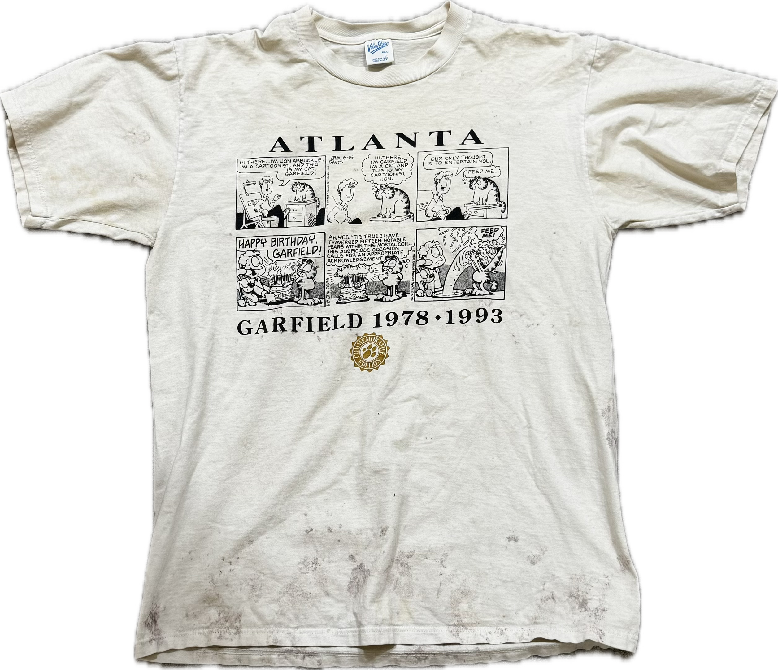 Vintage 1978 Atlanta Garfield Tee