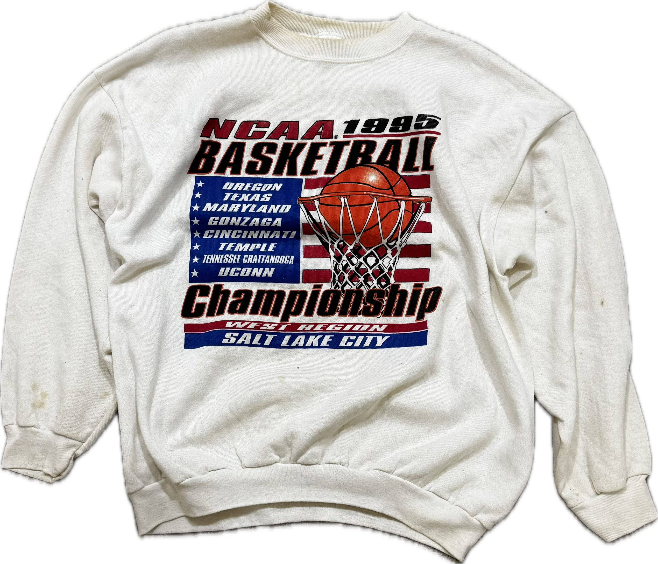 Vintage 1995 NCAA Basketball Sweatshirt