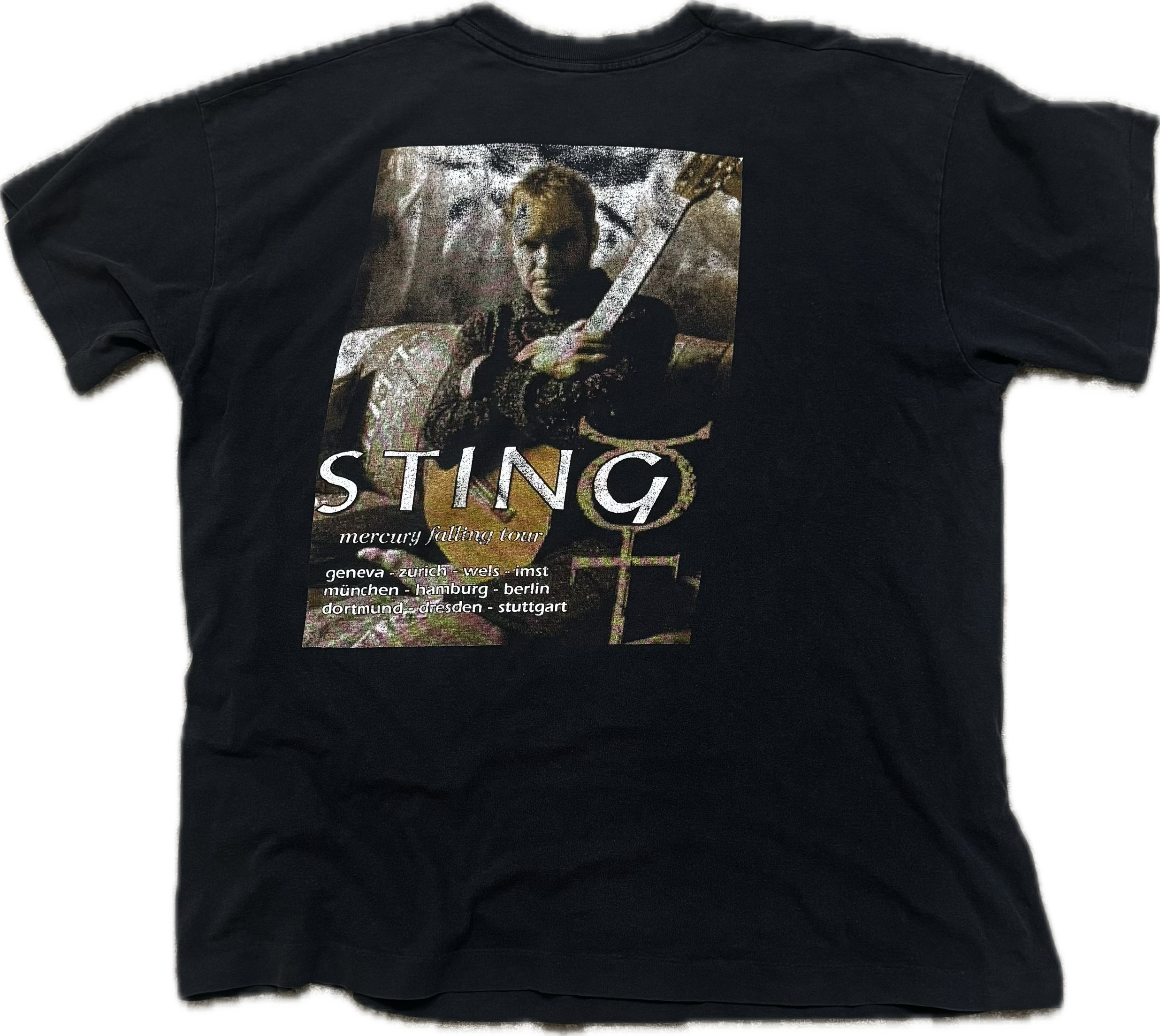 Vintage 1996 Sting Euro Tour Tee