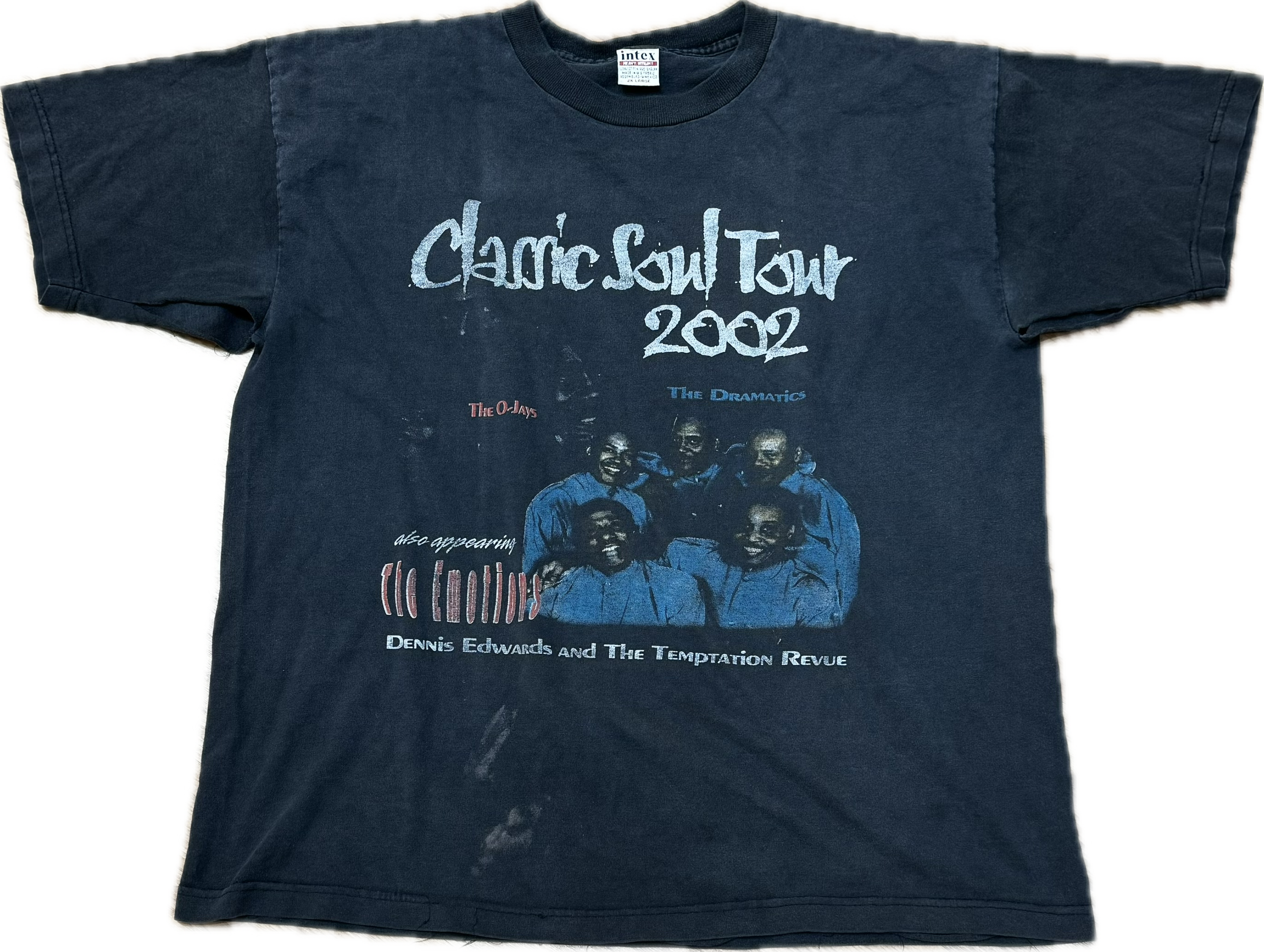 Vintage Classic Soul Tour 2002 R&B Tour Tee