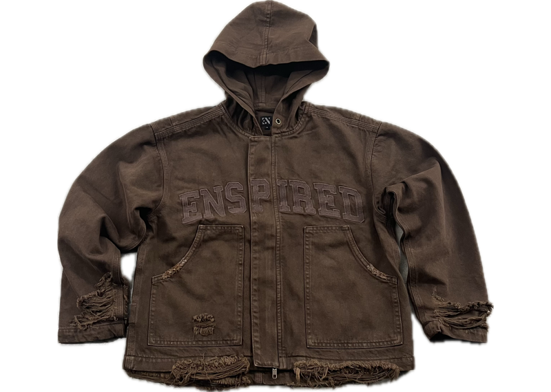 Enspired Brown Denim Jacket