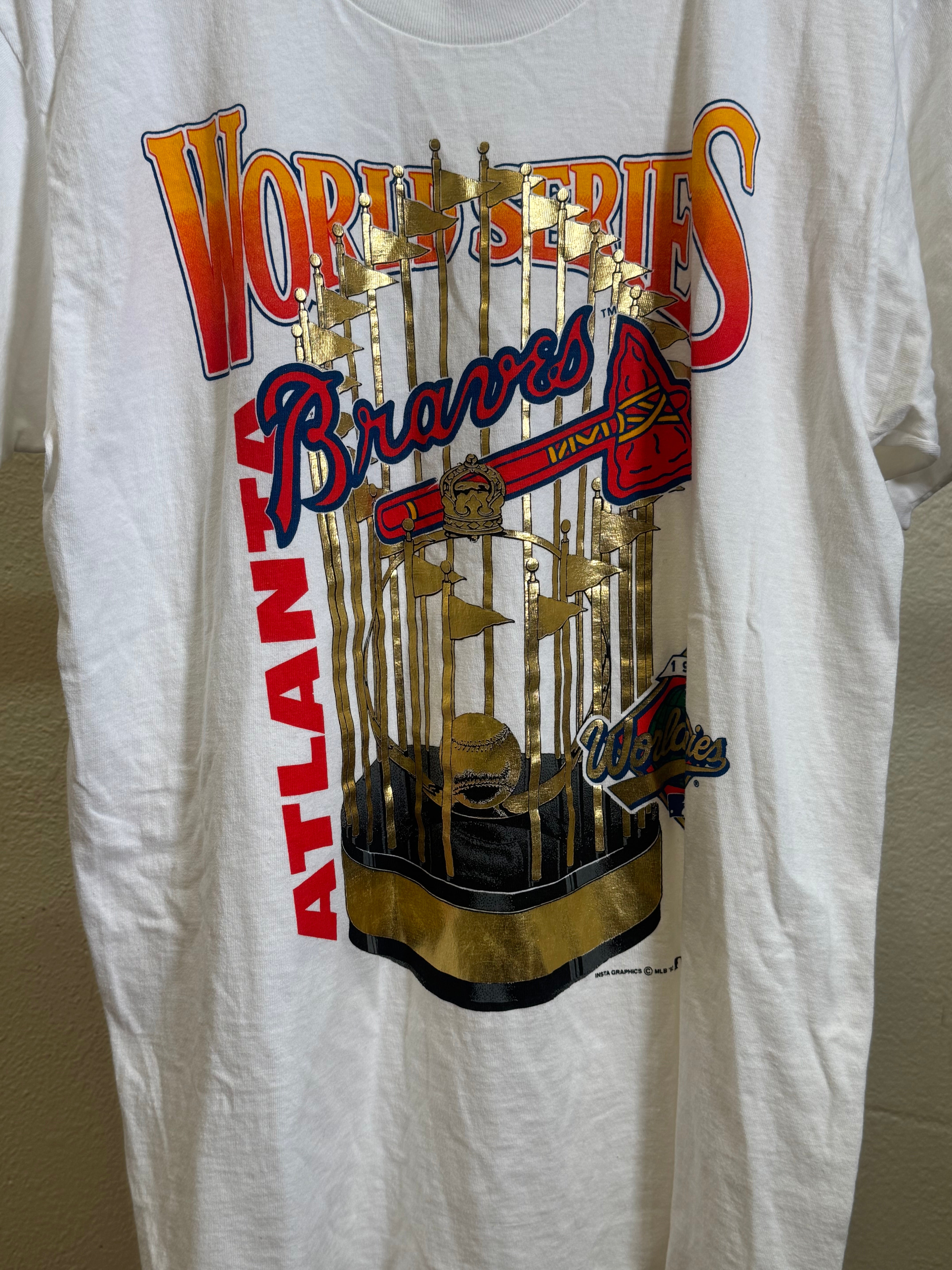 Vintage 1992 Atlanta Braves Championship Tee