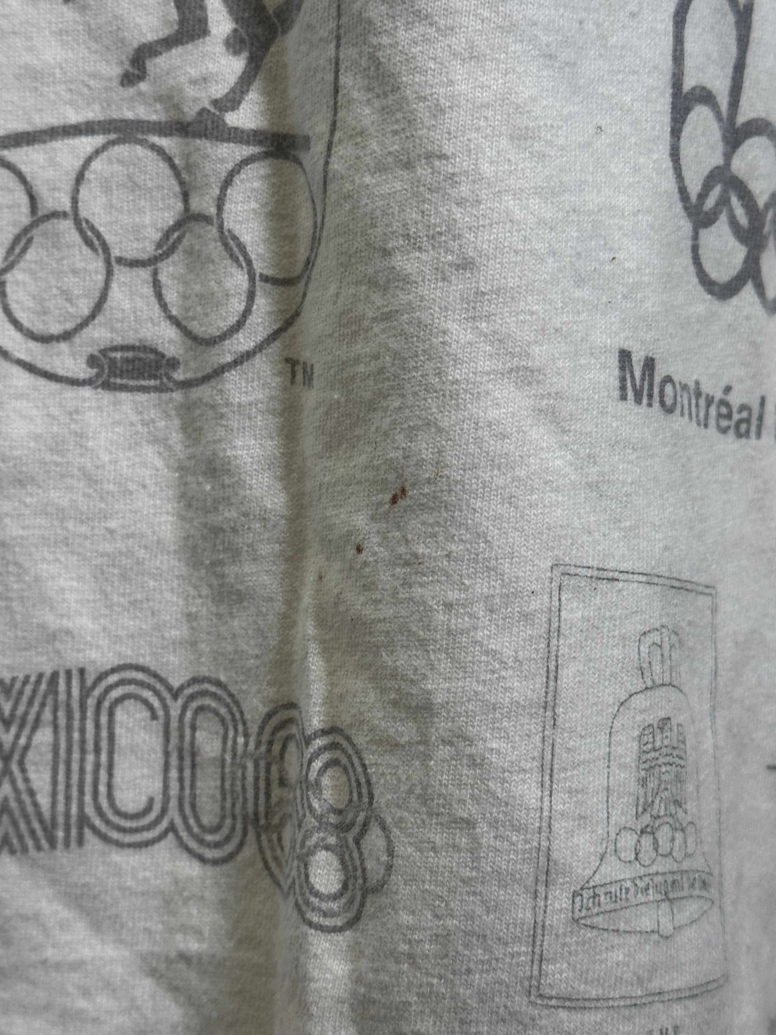 Vintage 1996 Centennial Olympics Tee Depicting Multiple Olympic Games Atlanta