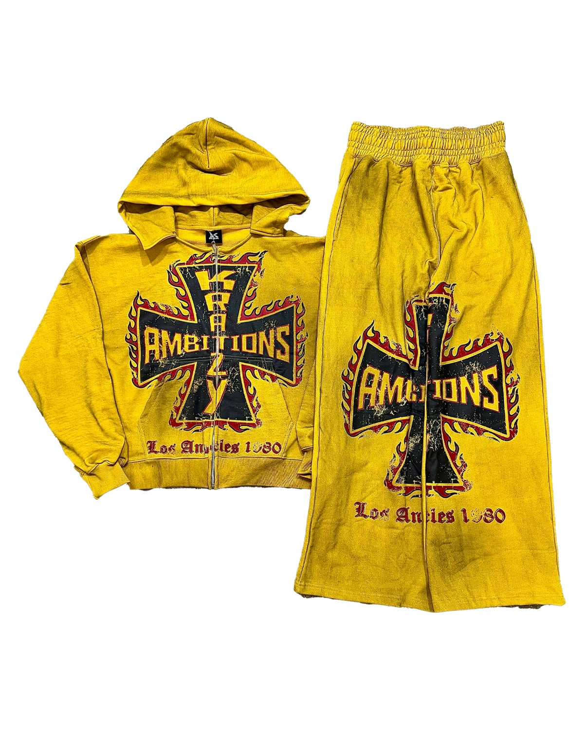 Yellow Midnight Riders Set