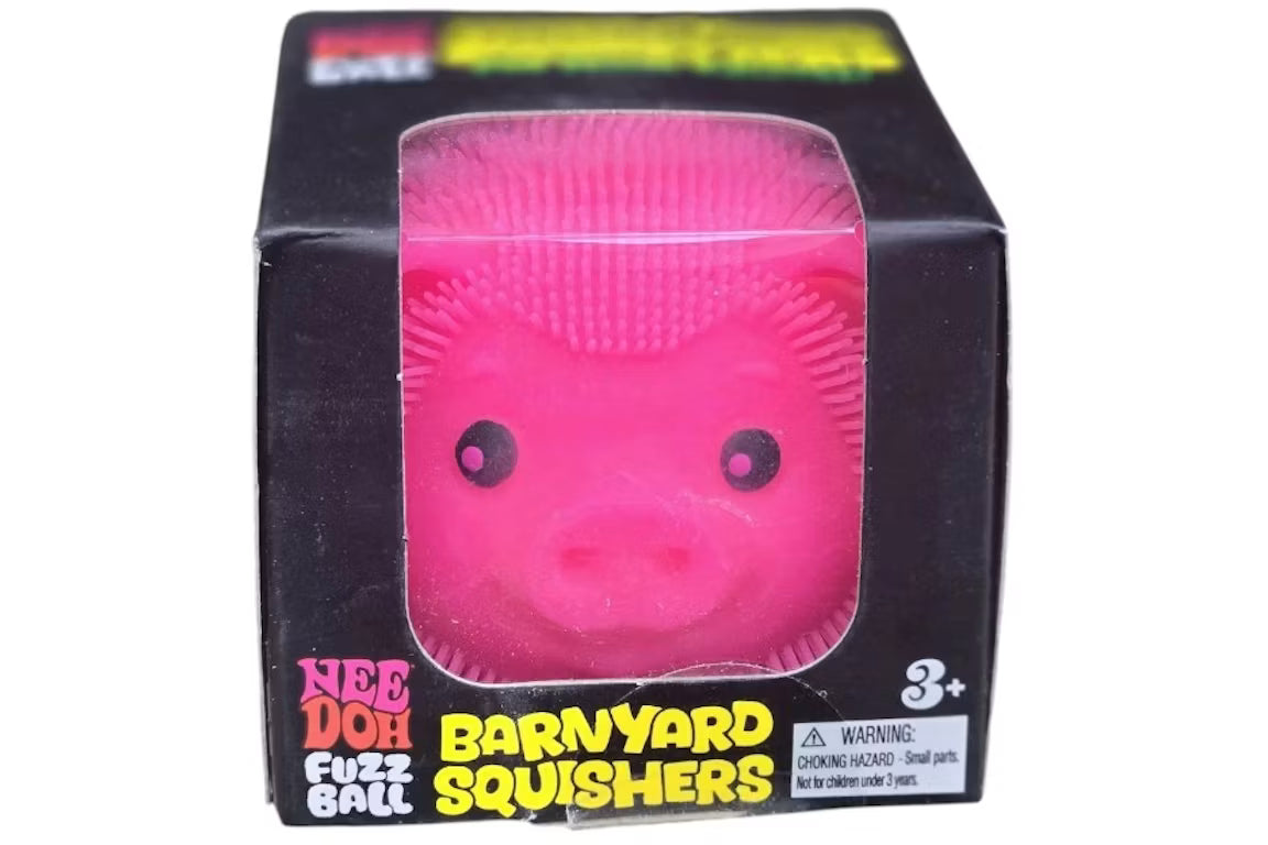 NeeDoh Barnyard Squisher Squishy Fidget Toy, (1 Piece) Color May Vary