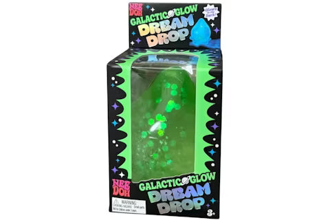 NeeDoh Galactic Glow Dream Drop Squishy Fidget Toy - Colors May Vary