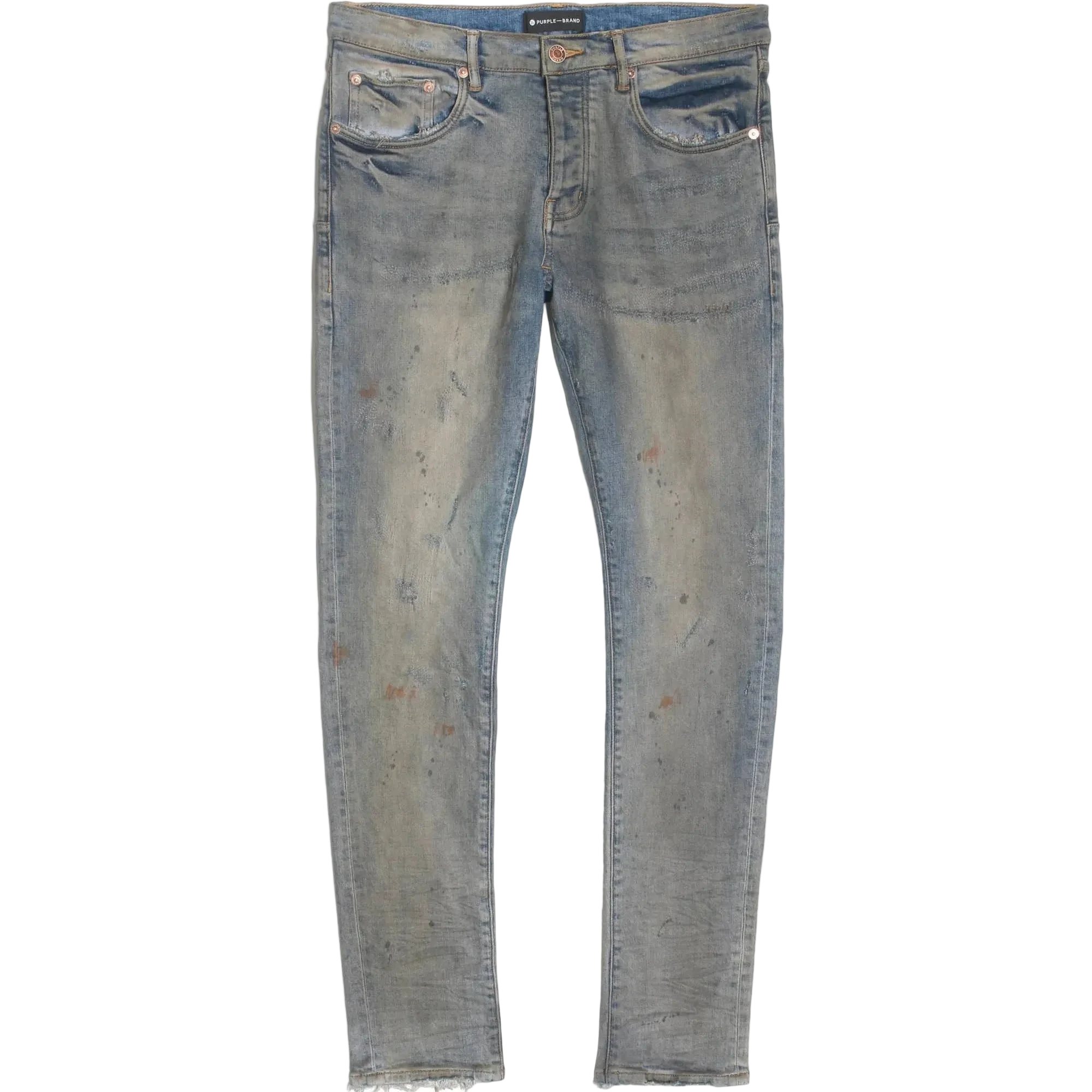 Purple Jeans P001 Indigo Oil Repair