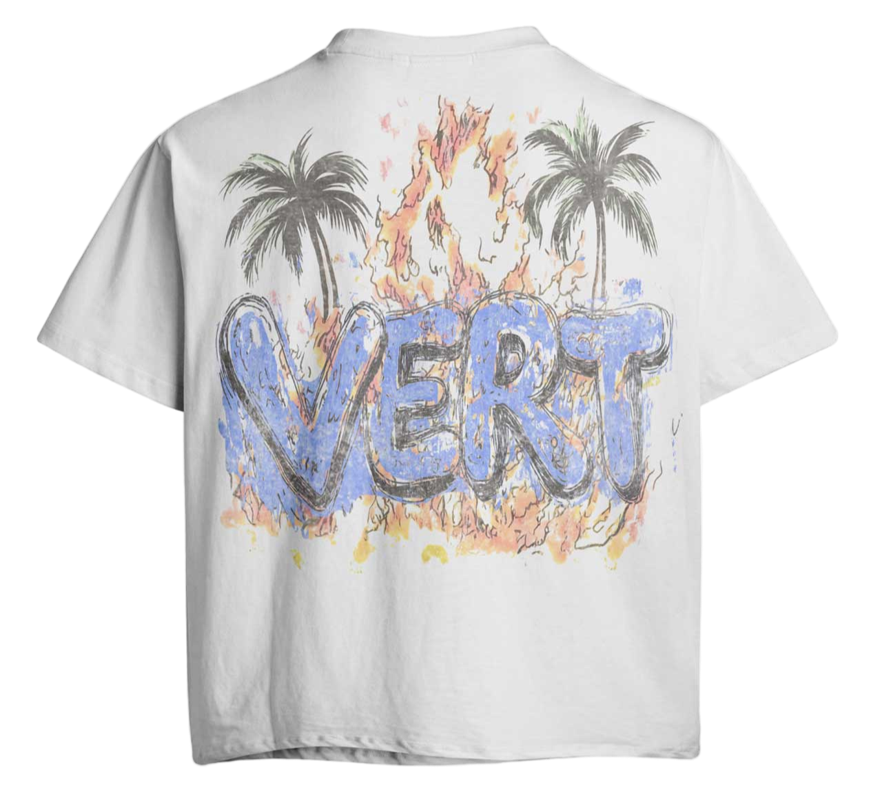 Retrovert Hollywood Tee Blue