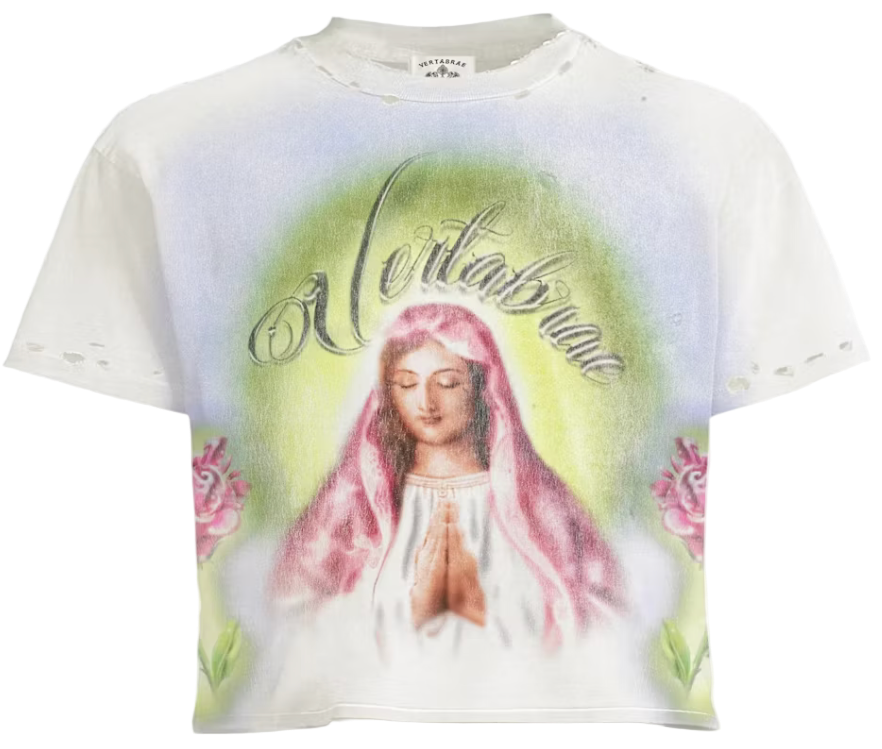 Vertabrae Prayer Tee Multicolor