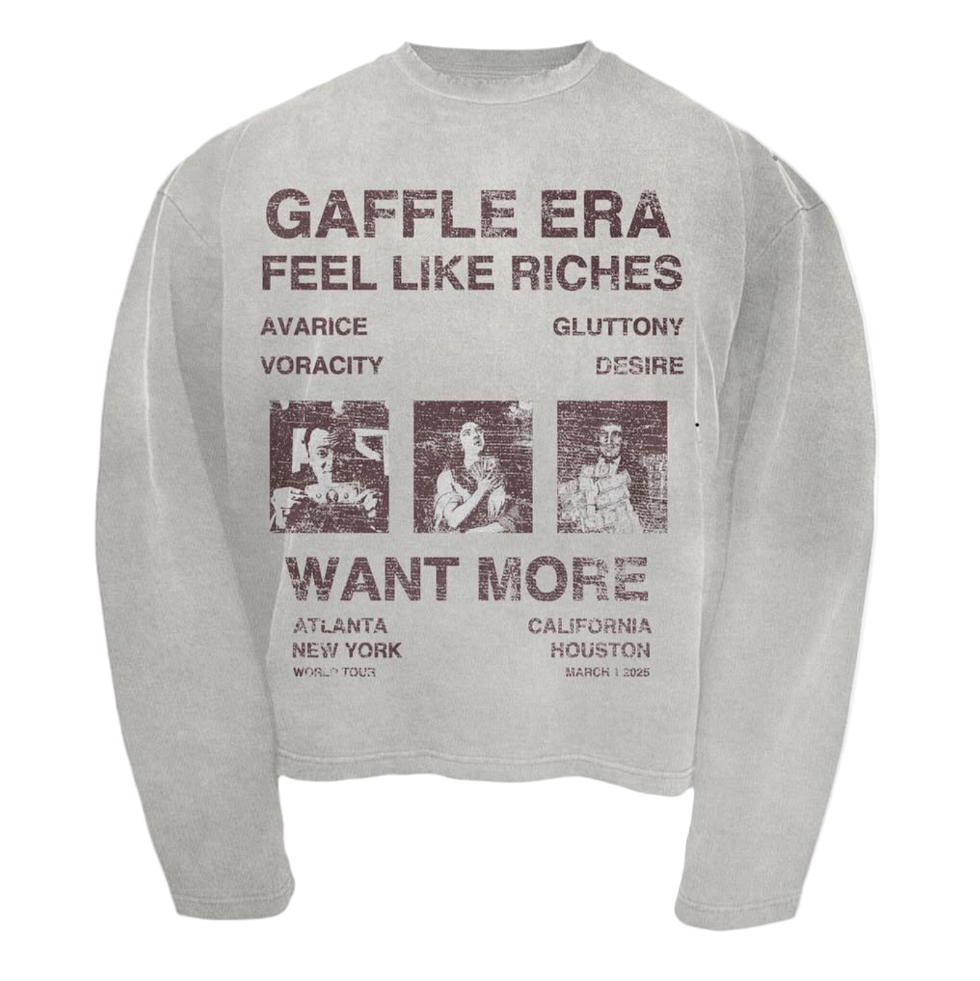 Gaffle Garments Feel Like Riches L/S Tee