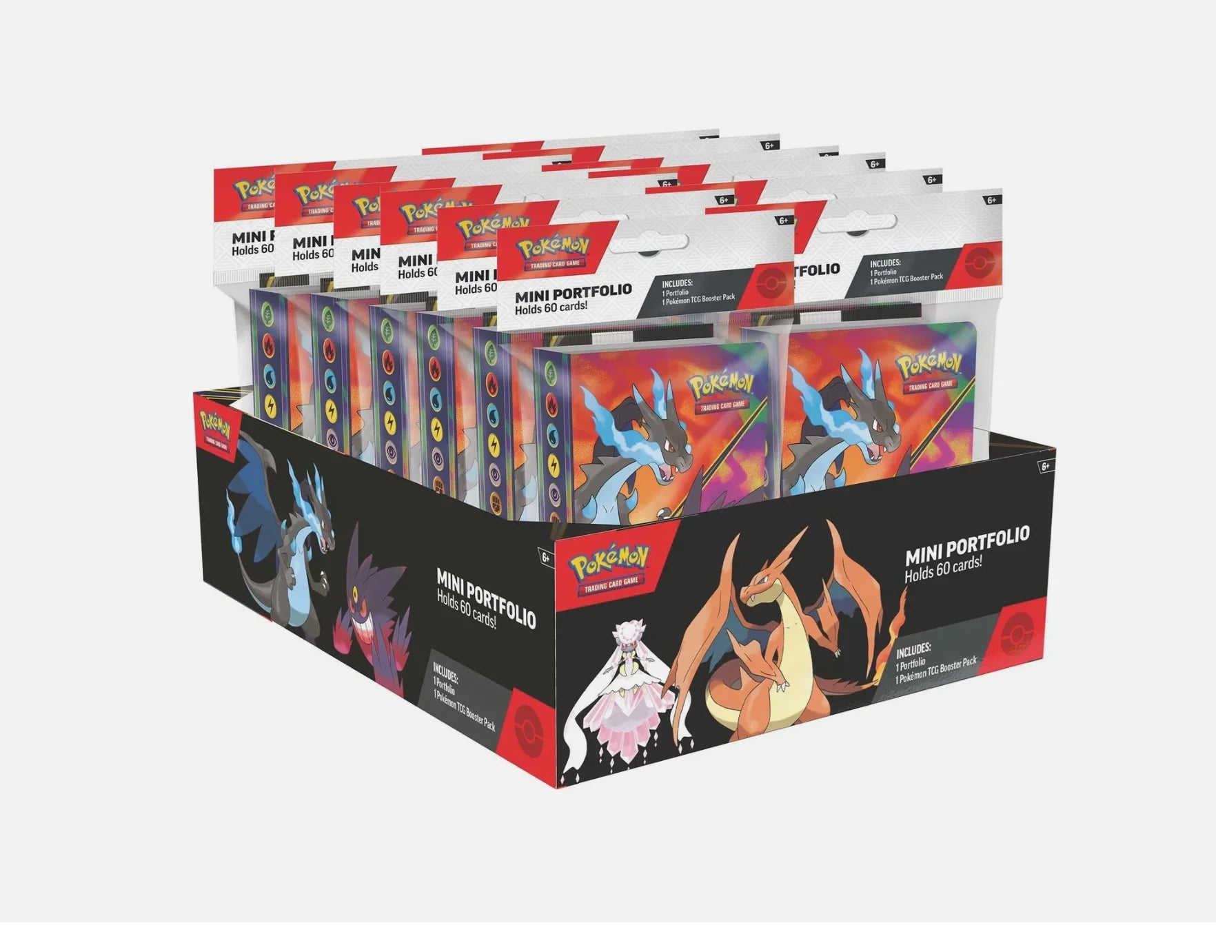 Pokemon TCG: 2026 Phantasmal Flames Mini Portfolio Sealed Display 12 each