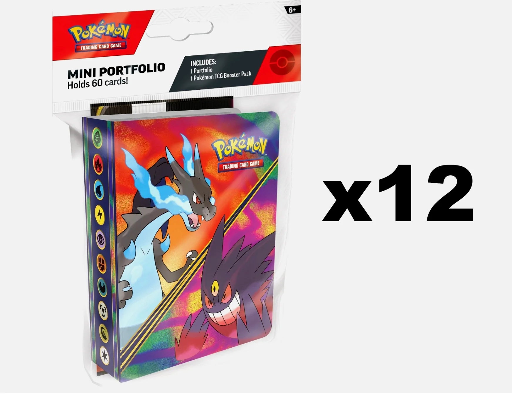 Pokemon TCG: 2026 Phantasmal Flames Mini Portfolio Sealed Display 12 each