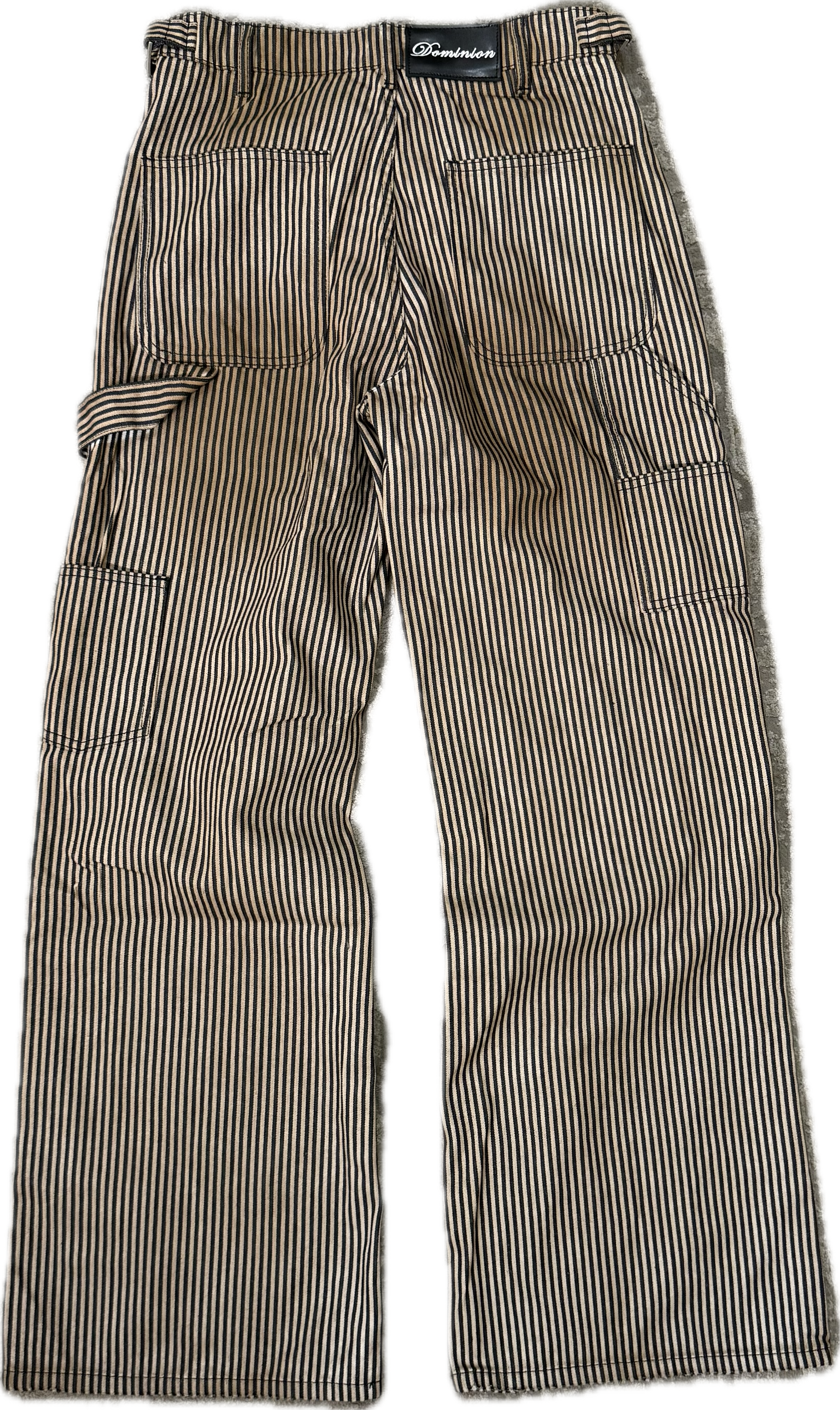 Dominion Coffee Pinstripe Pants