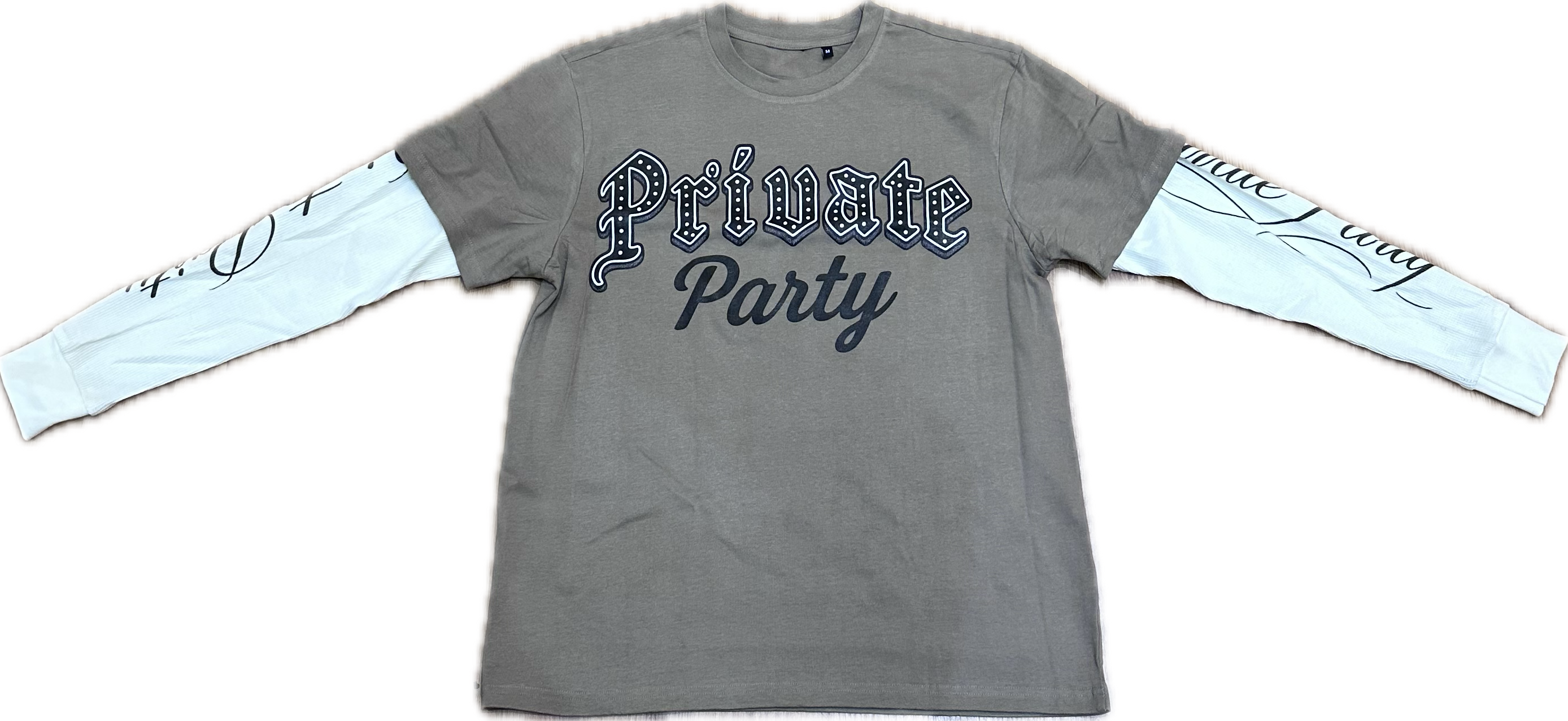 Private Party Brown LS Tee