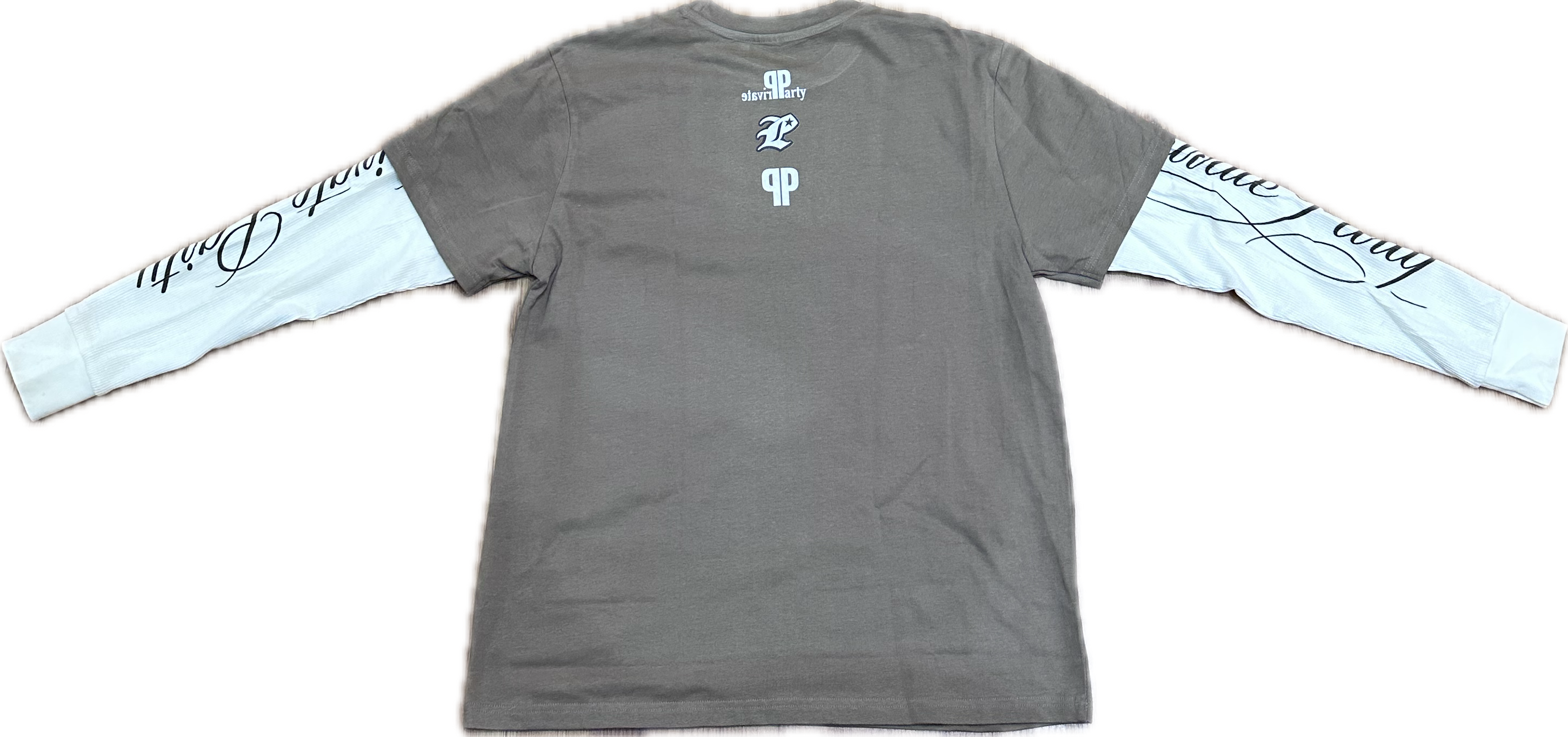 Private Party Brown LS Tee
