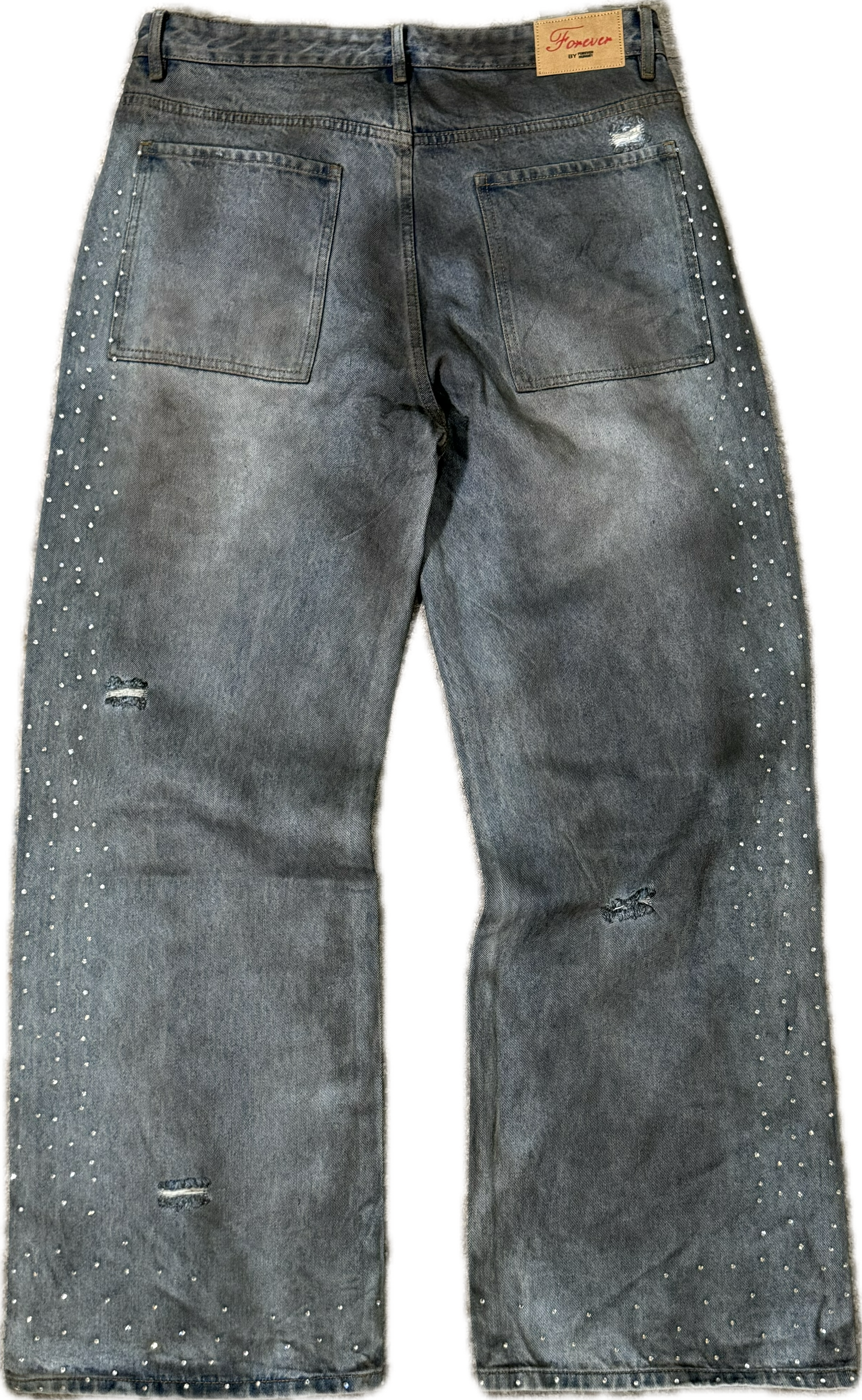Dirty Rhinestone Denim