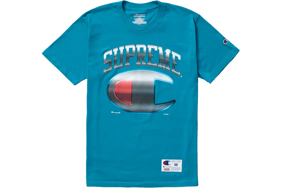 Supreme Champion Chrome S/S Top Dark Teal