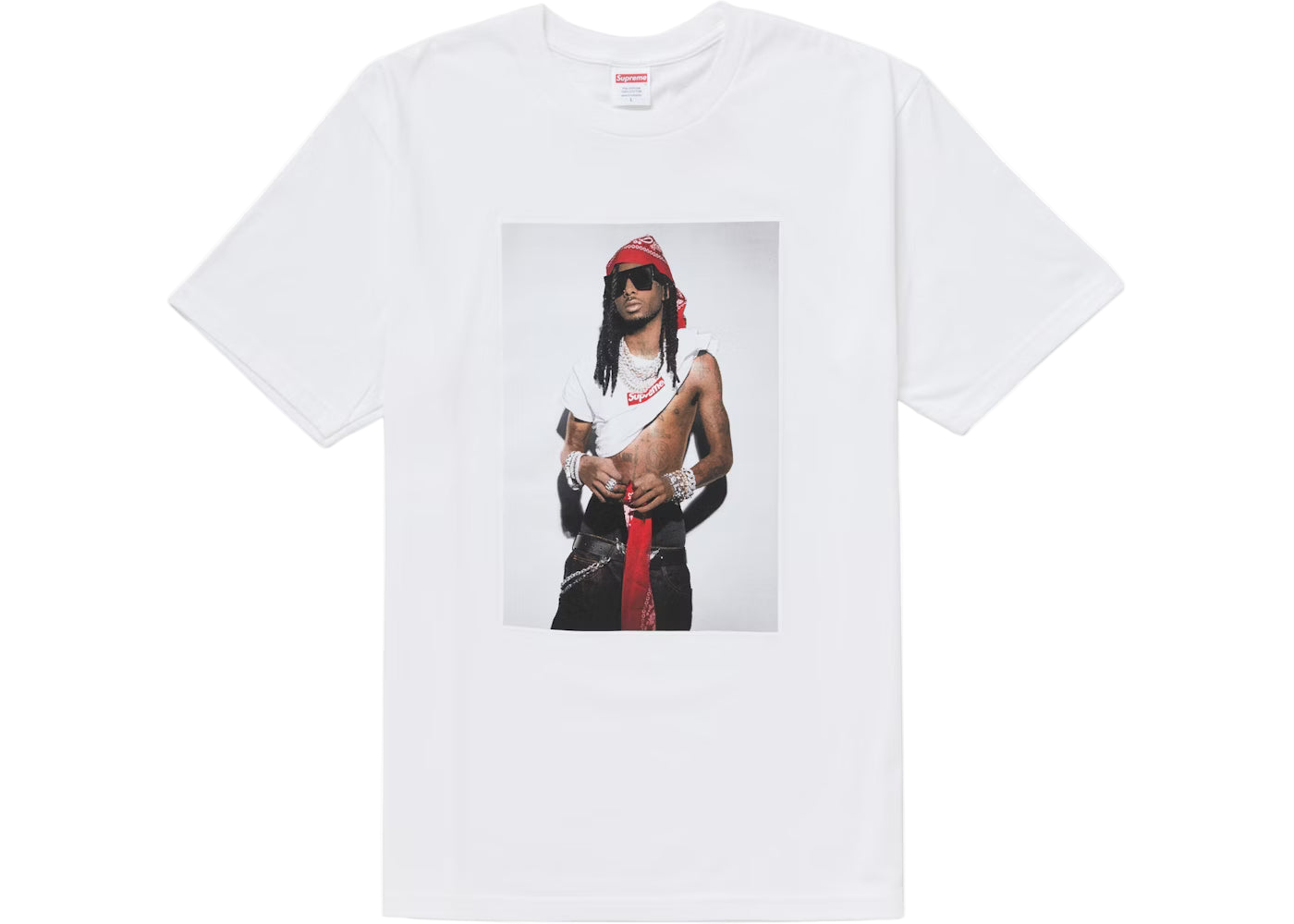 Supreme Playboi Carti Tee White