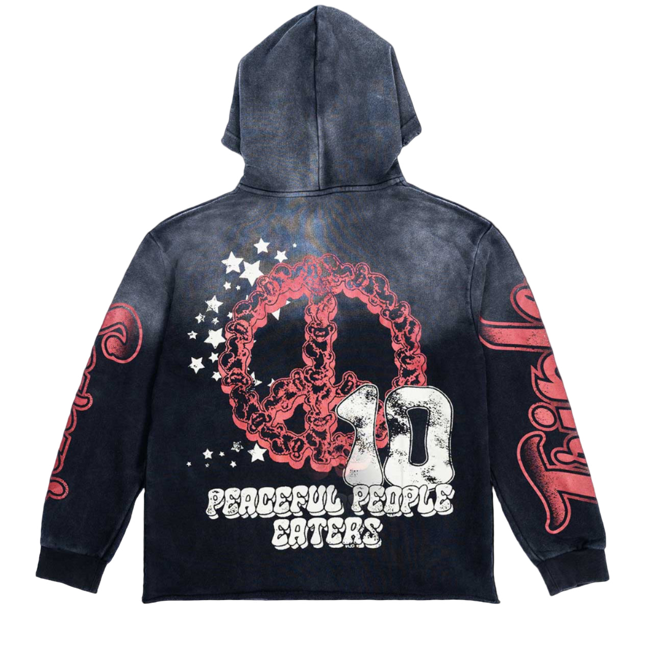 Triple Sevens All Star Hoodie Vintage Black