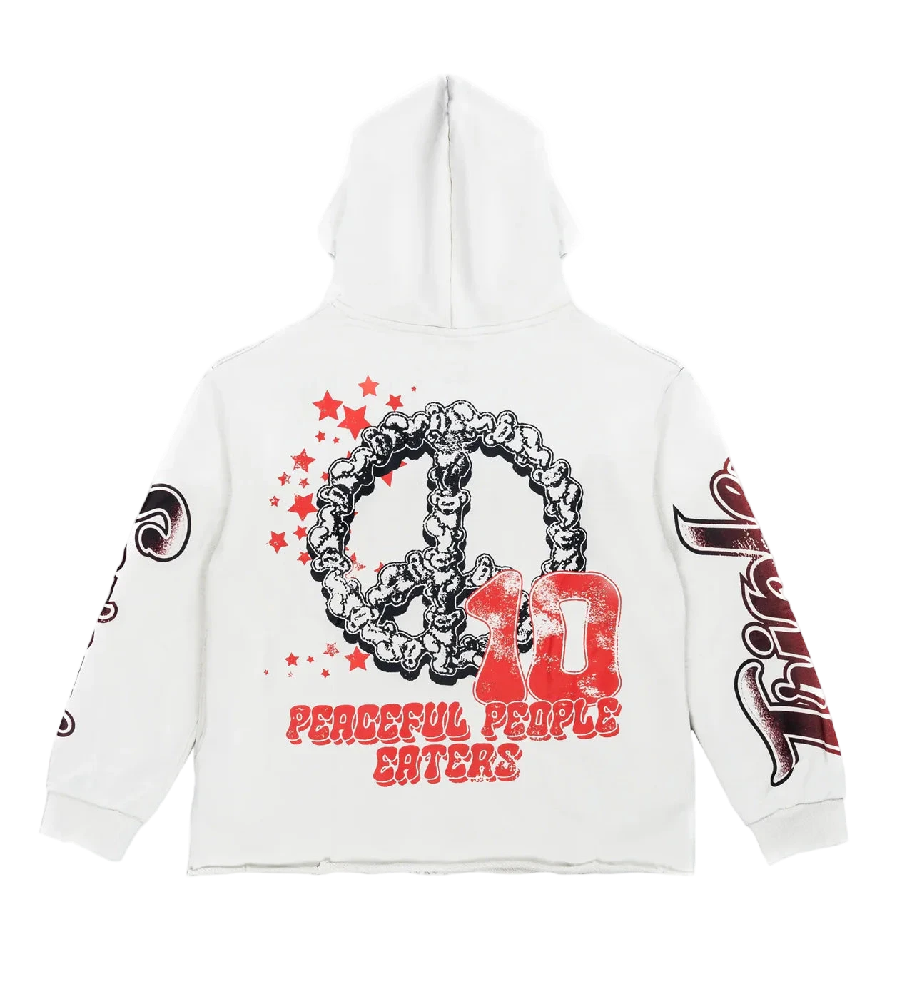 Triple Sevens All Star Hoodie White Red