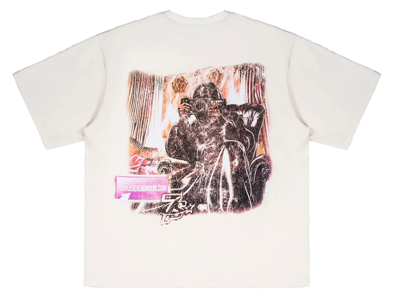 Triple Sevens Filmstar Tee White