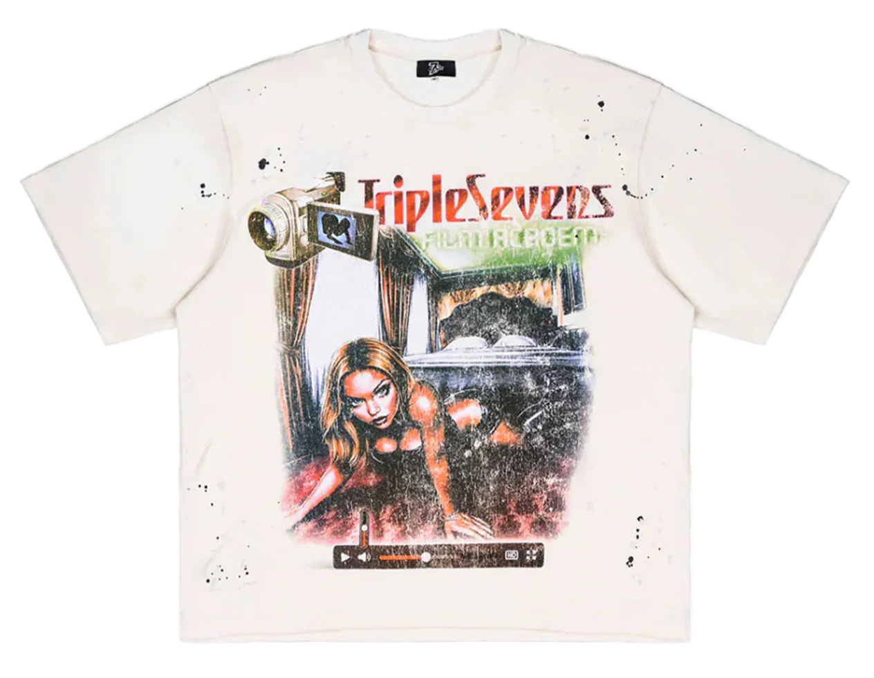 Triple Sevens Filmstar Tee White