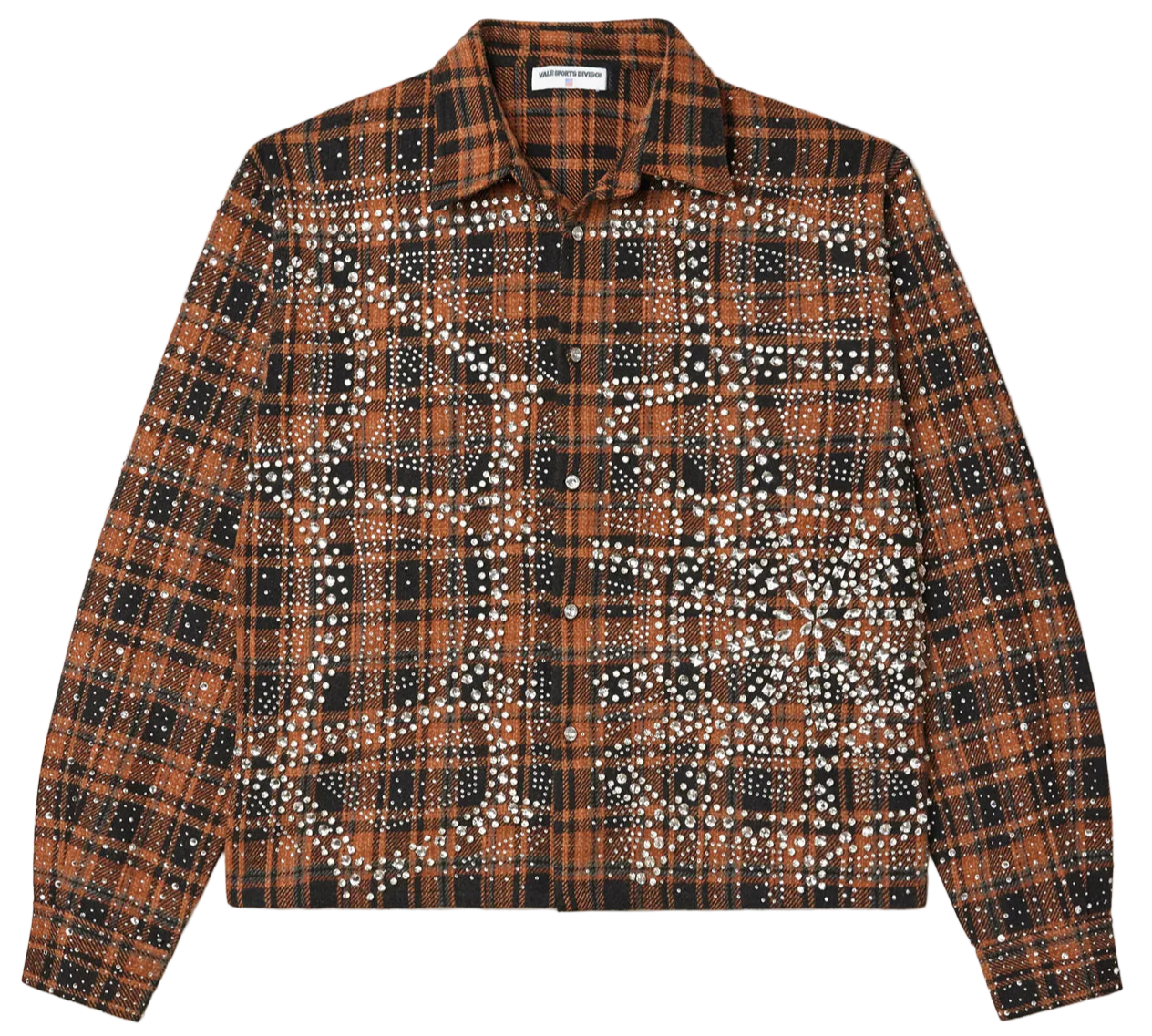 Vale Forever Chainsaw Flannel Orange