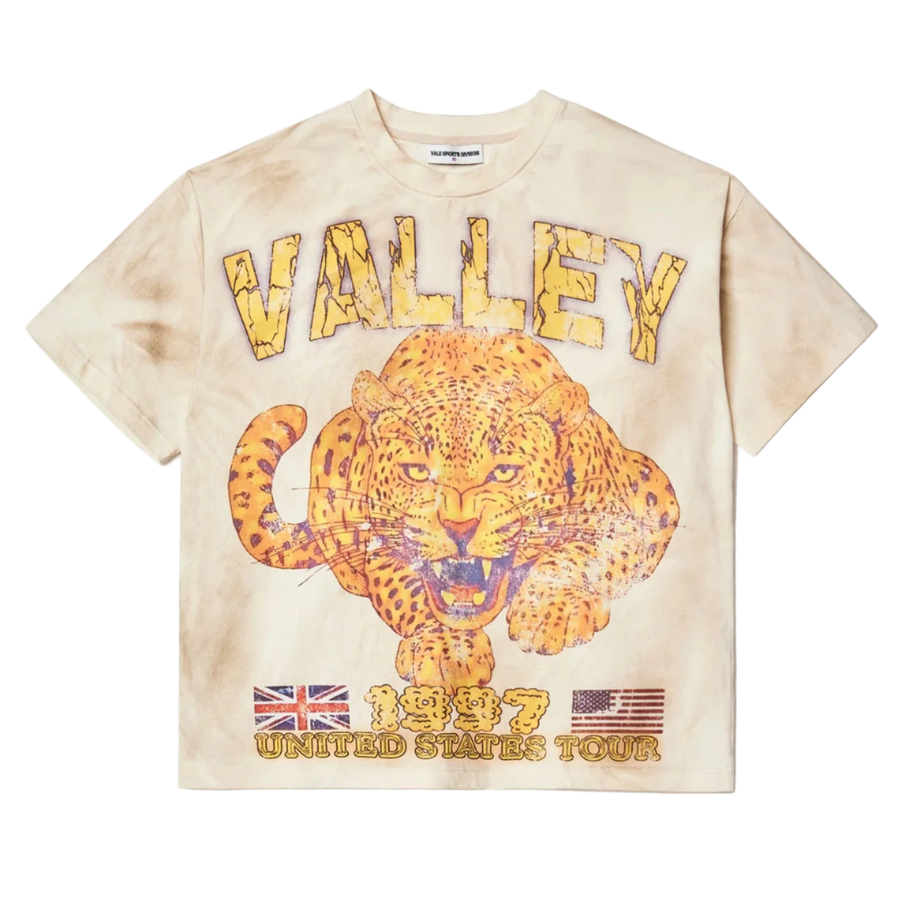 Vale Forever Cheetah Tee Cream