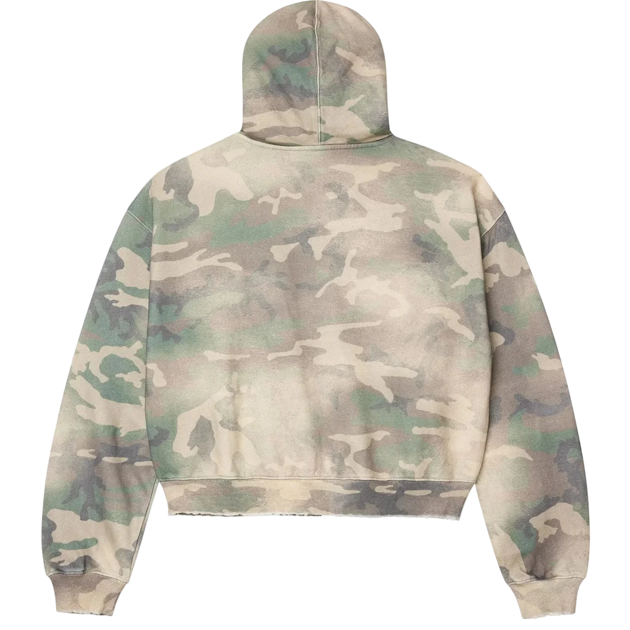 Vale Forever Cheetah Camo Zip Up Green