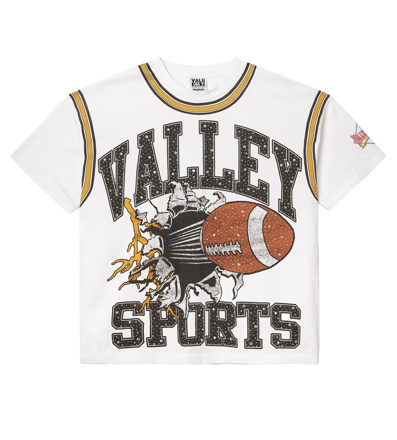 Vale Forever Classic Bling Tee White