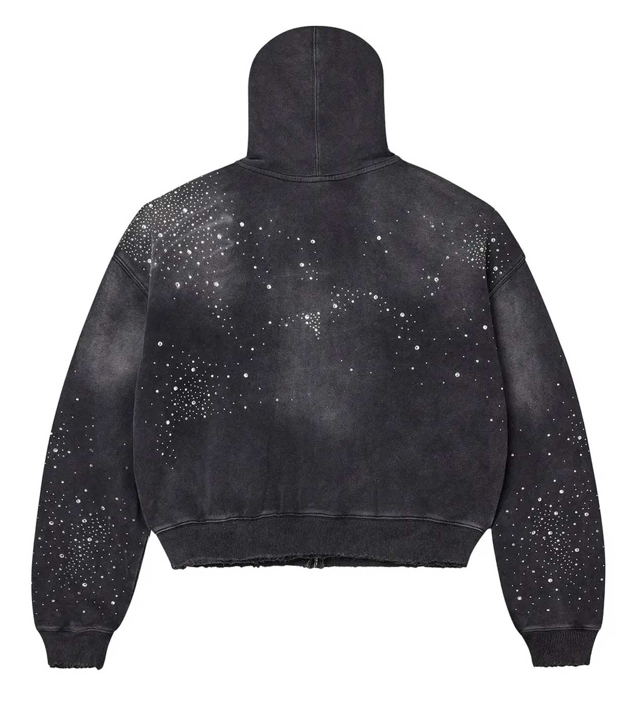 Vale Forever Classico Zip Up Hoodie Black