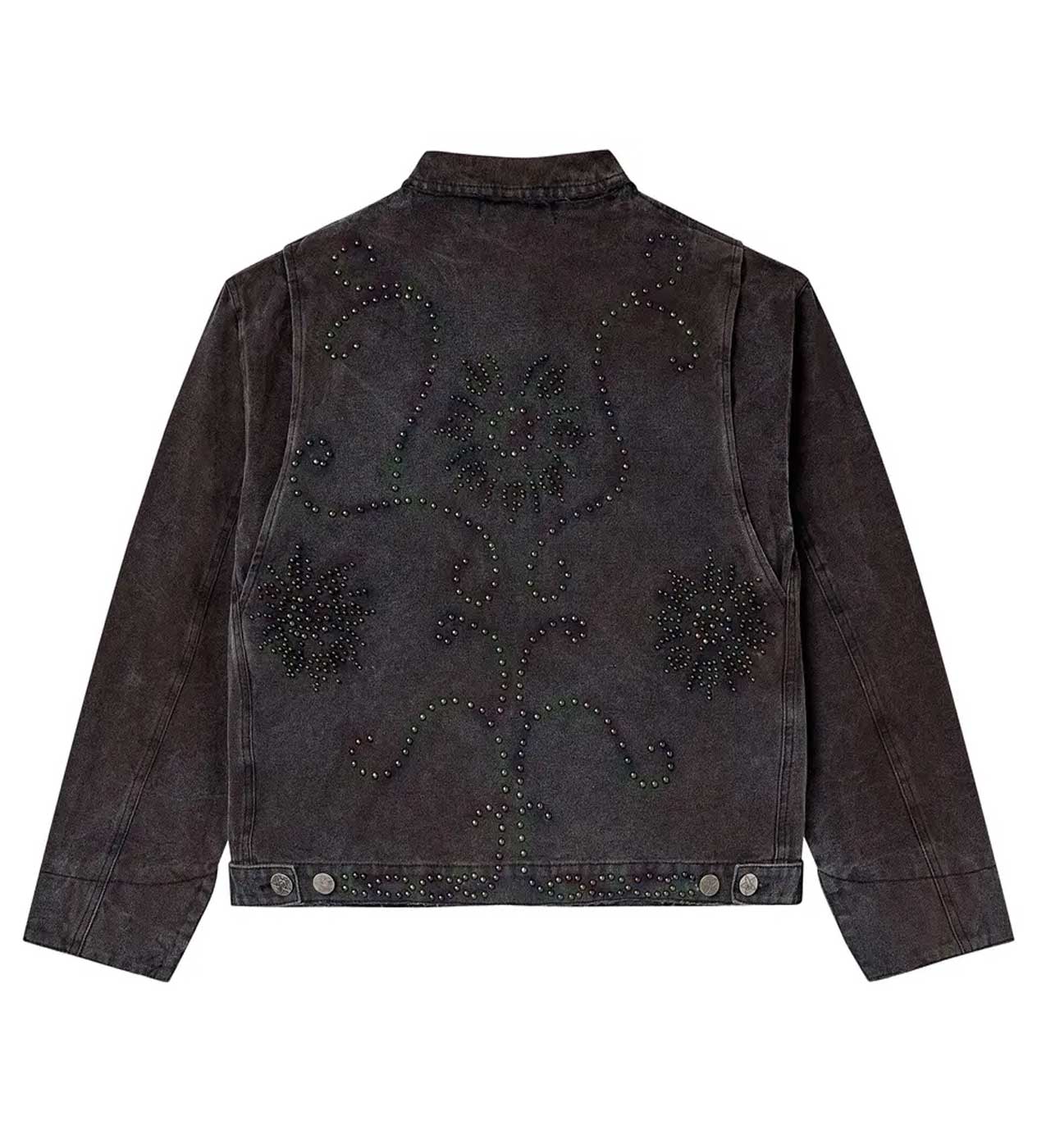 Vale Forever Paranoia Denim Work Jacket Washed Black