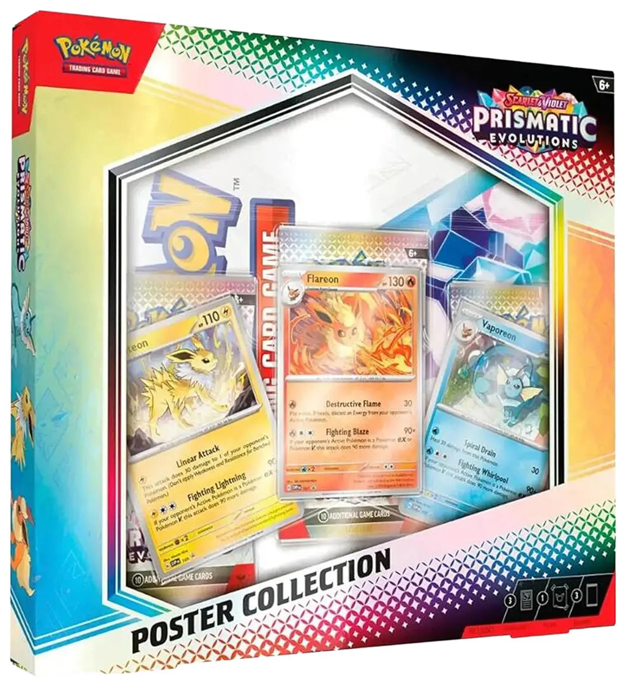 Pokemon TCG: Scarlet & Violet: Prismatic Evolutions Poster Collection