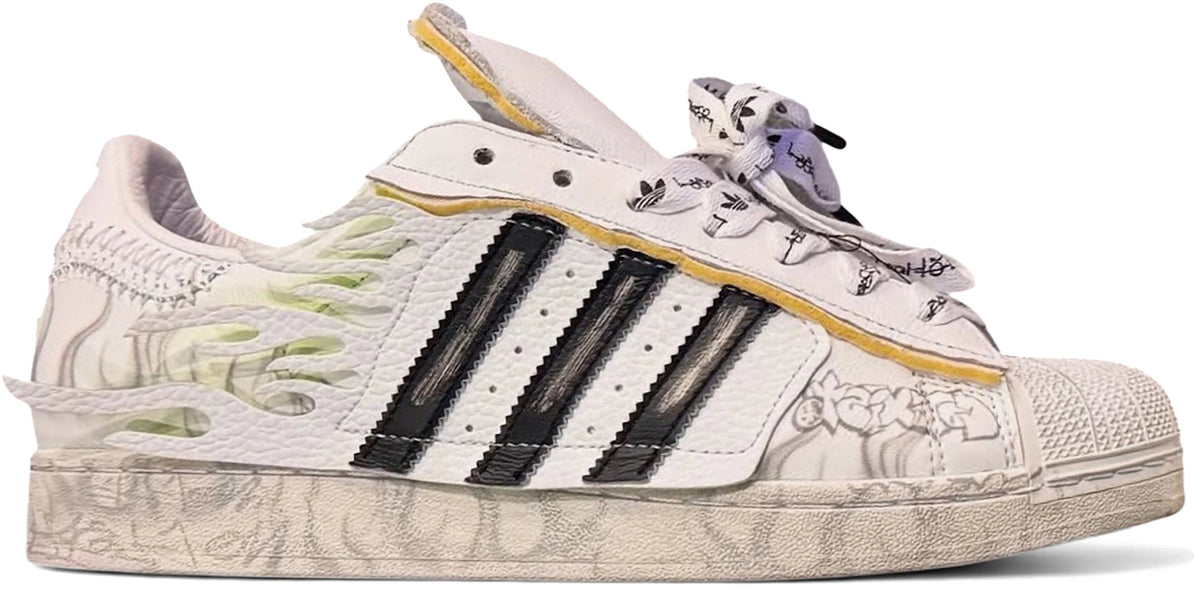 Adidas Superstar Hellstar White