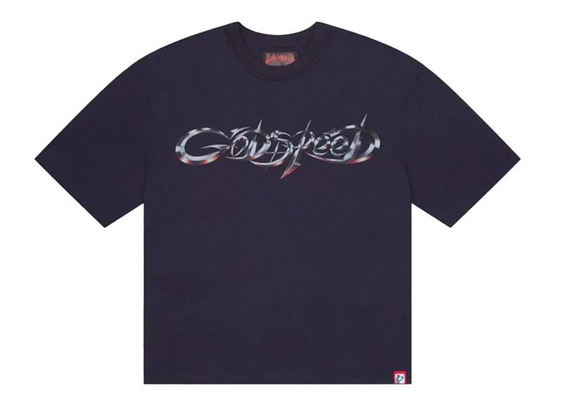 Godspeed New Age Logo Tee Navy