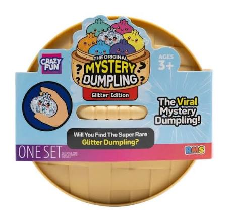 Squishy Bun Original Mystery "Dumpling" (Glitter Edition) Blind Box