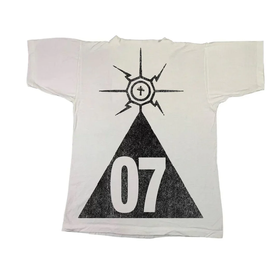 Vertabrae VertySpace Short Sleeve Tee Shirt Cream