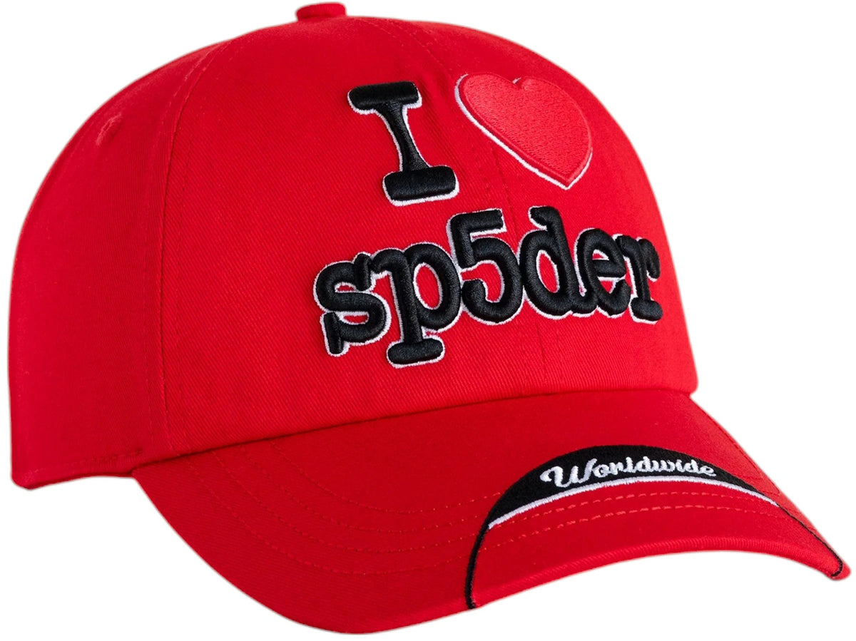 Sp5der Souvenir 6-Panel Hat Red