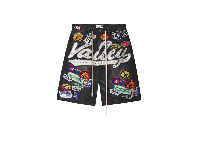 Vale Forever Black 1980S Jorts Black