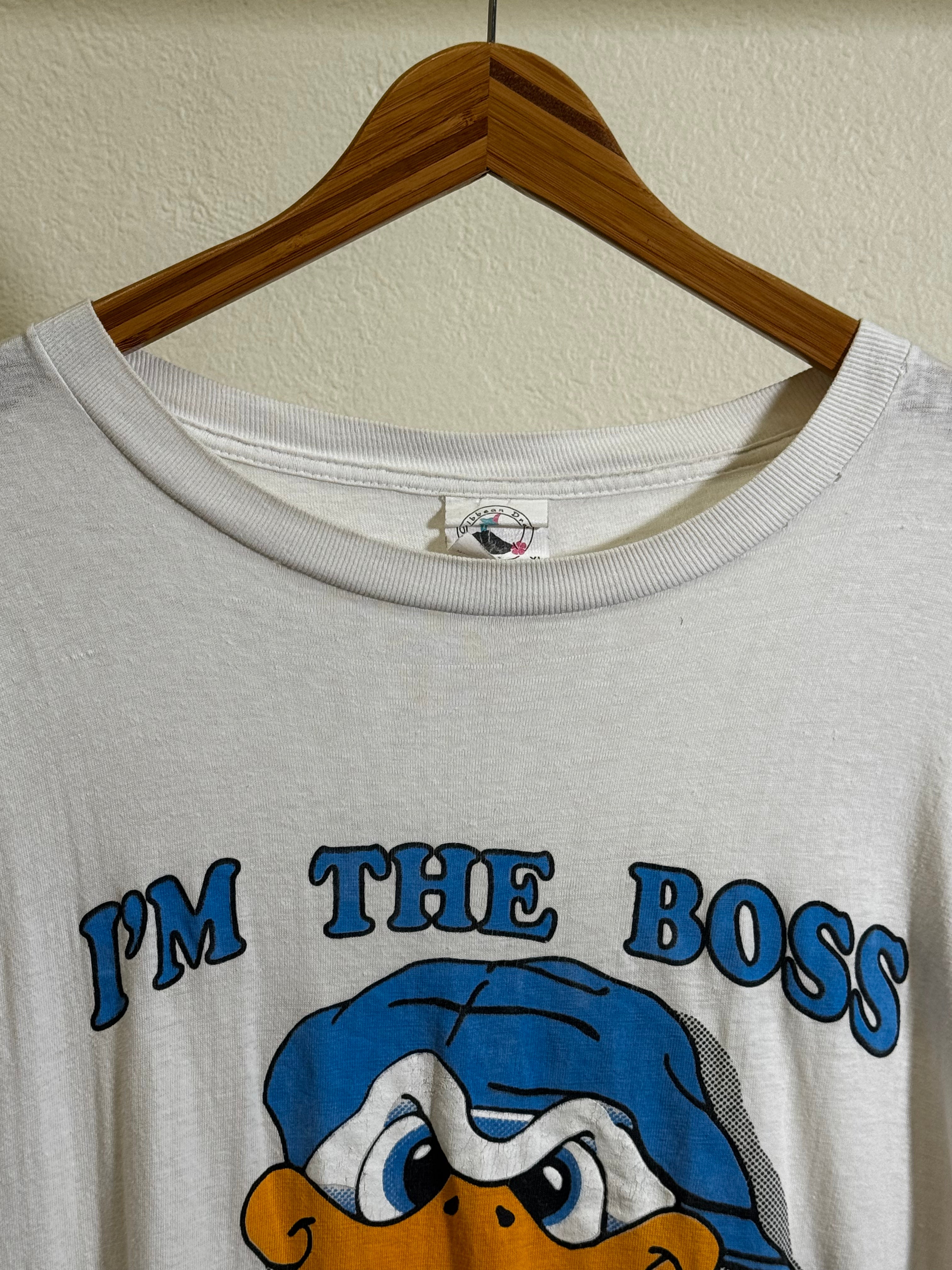 Vintage 90s "Im the Boss" Tee