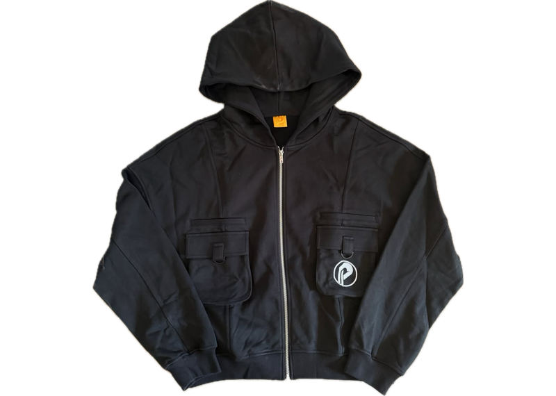 Prospera Black Camo Cargo Jacket