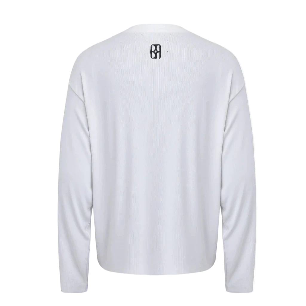 Birth Of Royal Child Private Airplane L/S Tee White