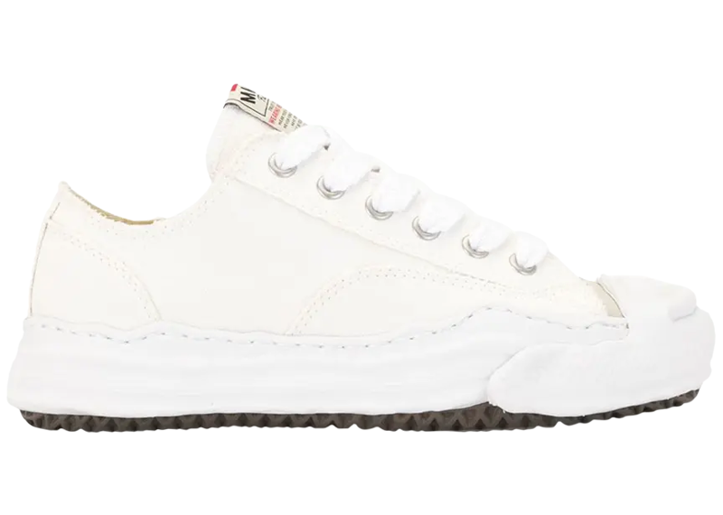 Maison Mihara Yasuhiro Hank OG Sole Canvas Low White (Preowned)