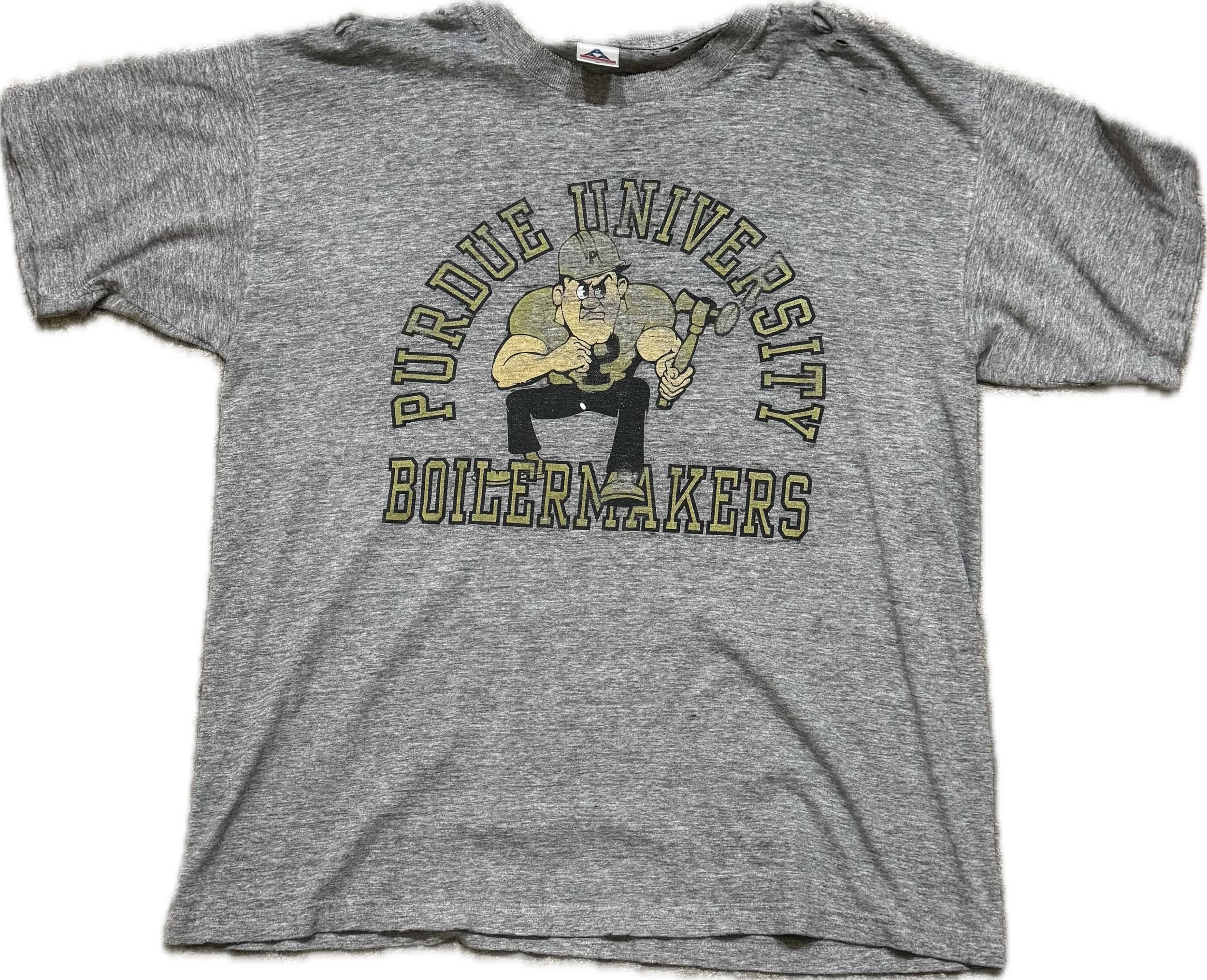 Vintage Purdue University BoilerMaker Tee