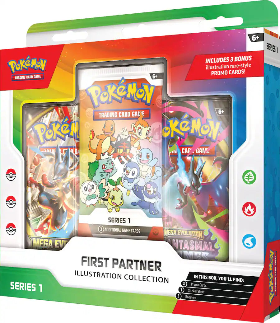 Pokemon TCG: First Partner Illustration Collection - Series 1