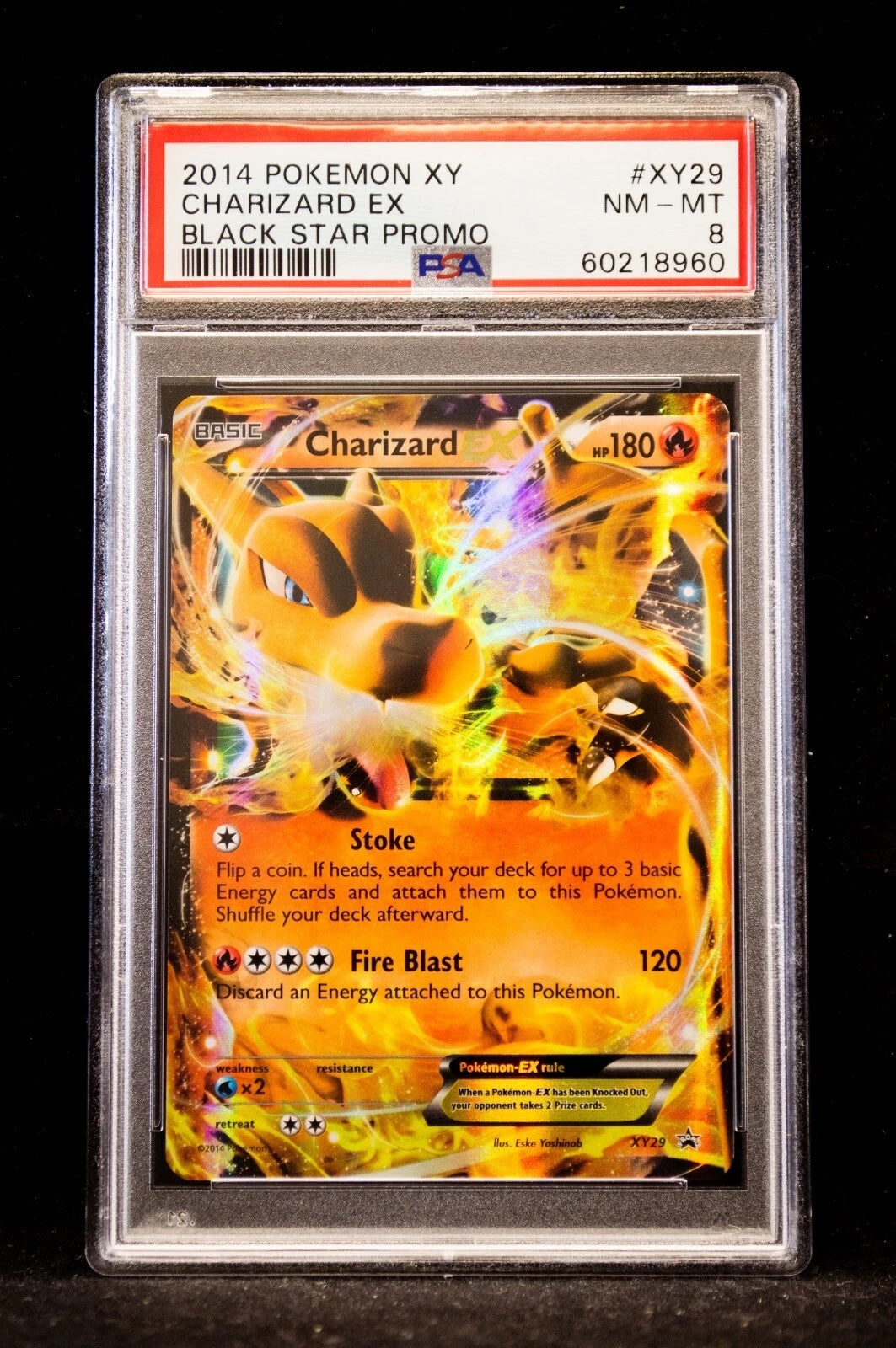 Charizard EX - XY29 - (PSA GRADED 8) - XY Promos (PR)