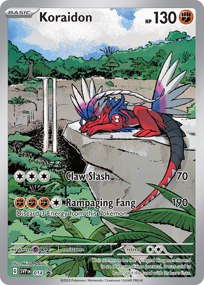 Koraidon - 014 - SV: Scarlet & Violet Promo Cards (SVP)
