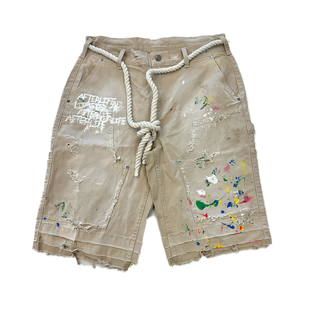 Afterlife Khaki Shorts 1 of 1