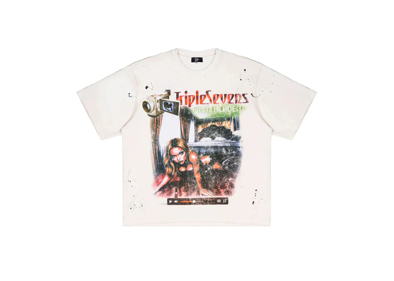 Triple Sevens Filmstar Tee White